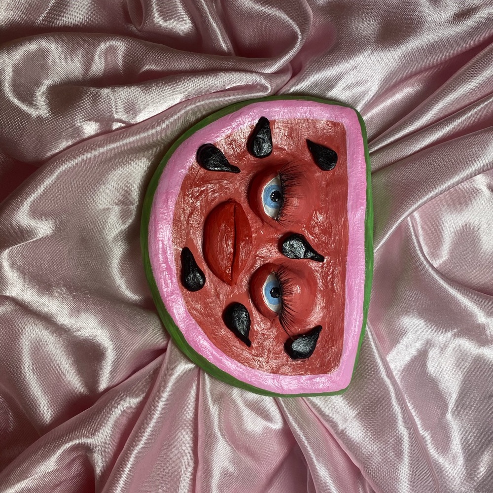 watermelon face